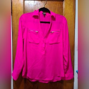 Express blause pink color